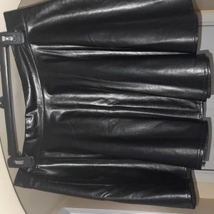 Mini Black Color Skirt by Chocolate U.S.A. Size L. NWOT